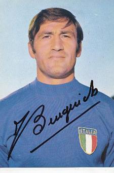 Tarcisio Burgnich † 2021   Italien  WM 1970  Bergmann  Fußball Autogrammkarte original signiert 