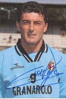 Gianluca Pagliuca  FC Bologna   Fußball Autogrammkarte original signiert 
