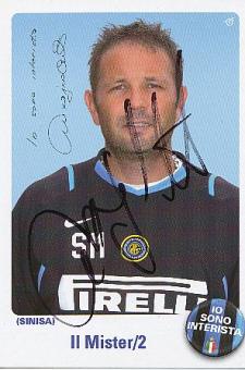 Sinisa Mihajlovic † 2022  Inter Mailand   Fußball Autogrammkarte original signiert 