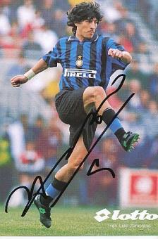 Ivan Zamorano   Inter Mailand   Fußball Autogrammkarte original signiert 