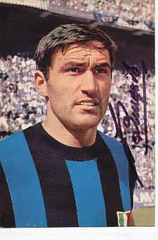 Tarcisio Burgnich † 2021  Inter Mailand   Fußball Autogrammkarte original signiert 