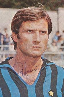 Giacinto Facchetti † 2006  Inter Mailand   Fußball Autogrammkarte original signiert 