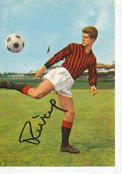 Gianni Rivera   AC Mailand   Fußball Autogrammkarte original signiert 