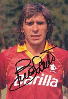 Bruno Conti   AS Rom  Fußball Autogrammkarte  original signiert 