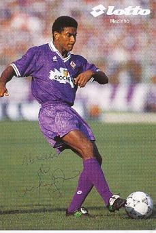 Mazinho   AC Florenz  Fußball Autogrammkarte  original signiert 