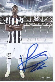 Kwadwo Asamoah   Juventus Turin  Fußball Autogrammkarte  original signiert 