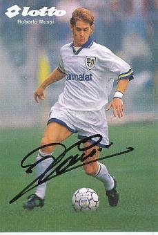 Antonio Benarrivo  AC Parma  Fußball Autogrammkarte  original signiert 