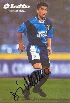 Roberto Di Matteo   Lazio Rom  Fußball Autogrammkarte  original signiert 