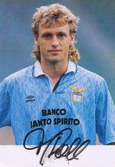 Thomas Doll   Lazio Rom  Fußball Autogrammkarte  original signiert 