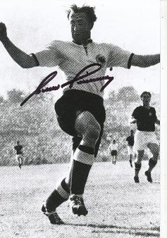 Werner Liebrich † 1995  DFB Weltmeister WM 1954  Fußball Autogramm Foto original signiert 