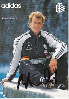 Rainer Bonhof  DFB  WM 1994  Fußball Autogrammkarte original signiert 
