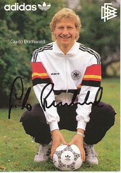 Guido Buchwald  DFB  WM 1986  Fußball Autogrammkarte original signiert 