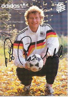 Guido Buchwald  DFB  EM 1988  Fußball Autogrammkarte original signiert 