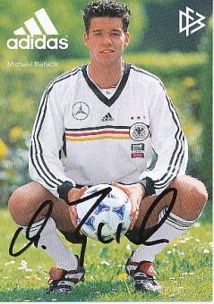 Michael Ballack  DFB  1999  Fußball Autogrammkarte original signiert 
