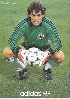 Bernd Franke  DFB   WM 1982  Fußball Autogrammkarte original signiert 