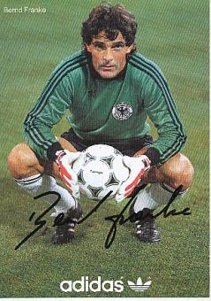 Bernd Franke  DFB   WM 1982  Fußball Autogrammkarte original signiert 