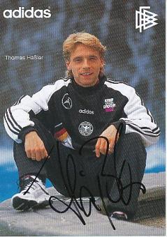 Thomas Häßler  DFB   WM 1994  Fußball Autogrammkarte original signiert 