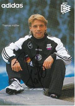 Thomas Häßler  DFB   WM 1994  Fußball Autogrammkarte original signiert 