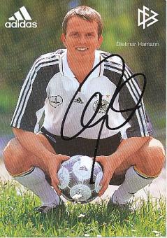 Dietmar Hamann  DFB    EM 2000  Fußball Autogrammkarte original signiert 