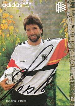 Thomas Hörster  DFB    WM 1986   Fußball Autogrammkarte original signiert 