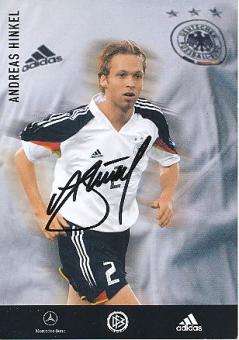 Andreas Hinkel  DFB    WM 2004   Fußball Autogrammkarte original signiert 