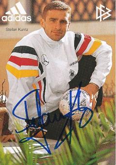 Stefan Kuntz  DFB   EM 1996  Fußball Autogrammkarte original signiert 
