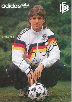 Frank Mill  DFB   EM 1988  Fußball Autogrammkarte original signiert 