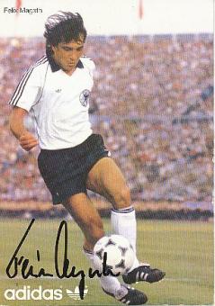 Felix Magath  DFB   WM 1982  Fußball Autogrammkarte original signiert 