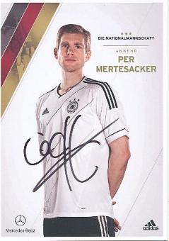 Per Mertesacker  DFB   EM 2012  Fußball Autogrammkarte original signiert 