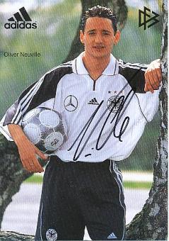 Oliver Neuville  DFB   EM 2000  Fußball Autogrammkarte original signiert 
