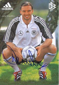 Jens Nowotny   DFB   EM 2000  Fußball Autogrammkarte original signiert 