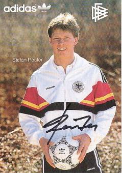 Stefan Reuter  DFB   WM 1986  Fußball Autogrammkarte original signiert 