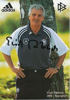 Erich Ribbeck  DFB   EM 2000  Fußball Autogrammkarte original signiert 