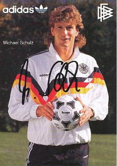 Michael Schulz  DFB  EM 1988  Fußball Autogrammkarte original signiert 