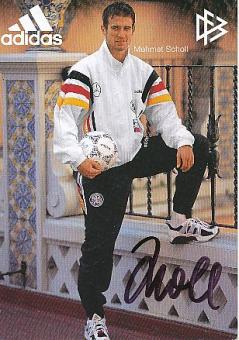 Mehmet Scholl  DFB  EM 1996  Fußball Autogrammkarte original signiert 