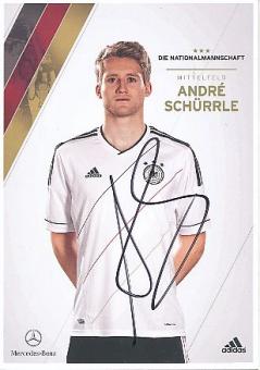 Andre Schürrle  DFB  EM 2012  Fußball Autogrammkarte original signiert 