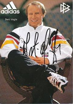 Berti Vogts  DFB  EM 1996  Fußball Autogrammkarte original signiert 