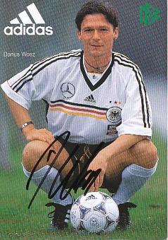 Dariusz Wosz  DFB  WM 1998   Fußball Autogrammkarte original signiert 