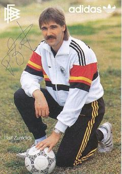 Ralf Zumdick  DFB  WM 1986   Fußball Autogrammkarte original signiert 