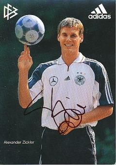 Alexander Zickler  DFB  EM 2000   Fußball Autogrammkarte original signiert 