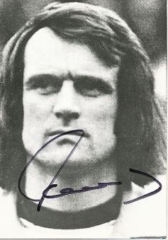 Wolfgang Overath   DFB Weltmeister WM 1974  Fußball Autogrammkarte original signiert 