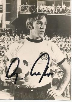 Günter Netzer   DFB Weltmeister WM 1974  Fußball Autogrammkarte original signiert 