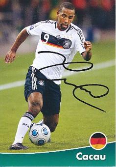 Cacau  DFB  Fußball Autogrammkarte original signiert 