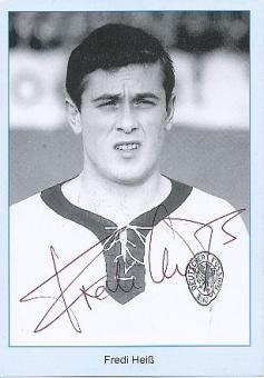Alfred Heiß  DFB  Fußball Autogrammkarte original signiert 