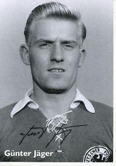 Günter Jäger  DFB  Fußball Autogrammkarte original signiert 