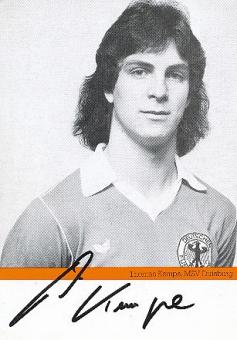 Thomas Kempe  DFB  Fußball Autogrammkarte original signiert 