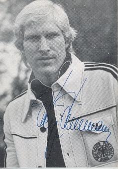 Rolf Rüßmann † 2009  DFB  Fußball Autogrammkarte original signiert 