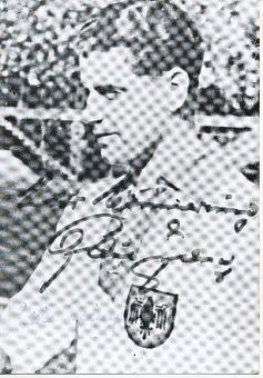 Paul Janes † 1987  DFB  Fußball Autogrammkarte original signiert 