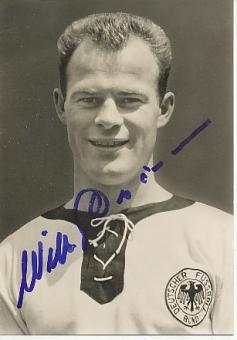 Willi Giesemann   DFB WM 1962  Fußball Autogrammkarte original signiert 
