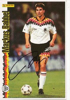Markus Babbel  DFB  Panini 1996  Fußball Autogrammkarte original signiert 